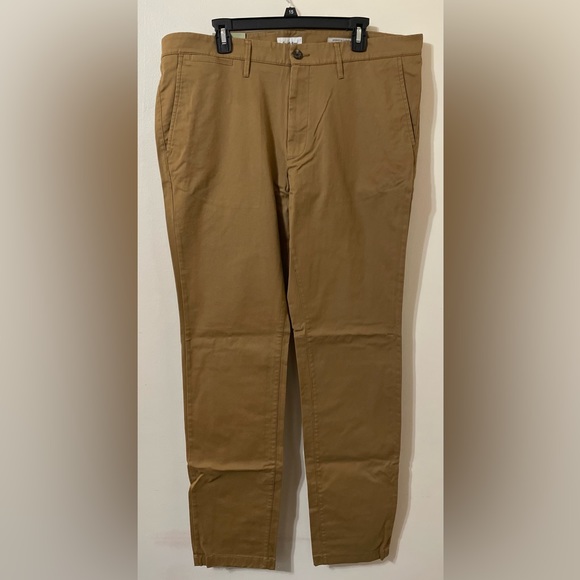 Goodfellow & Co. Men’s Big & Tall Khaki Skinny Chinos 40 x 36 NWT - Picture 1 of 8